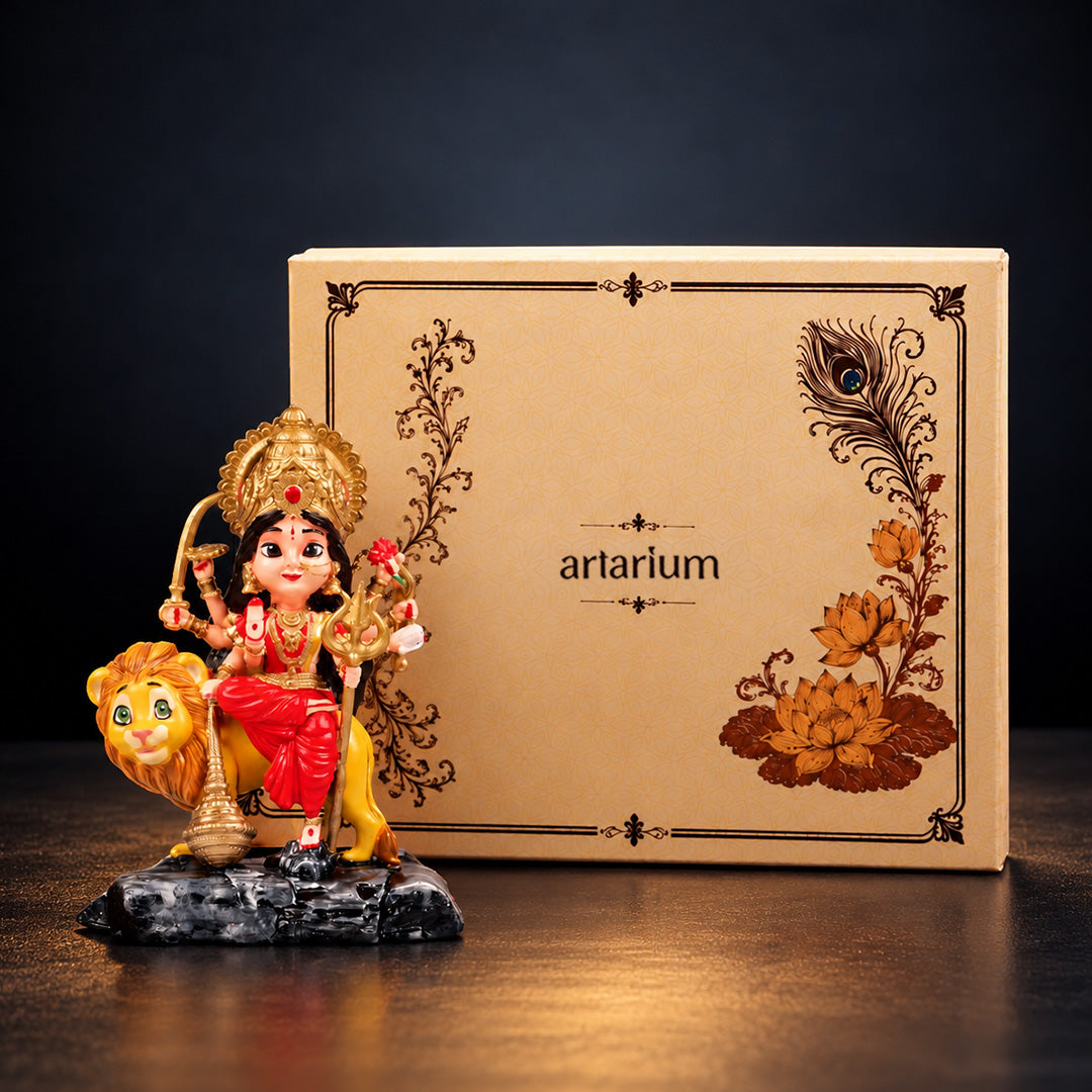 Bal Roop Durga Mata Idol With Premium Packaging